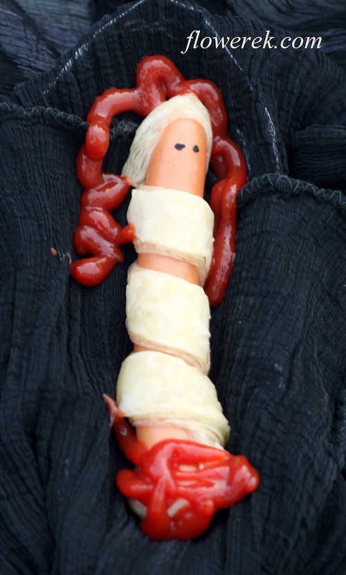 Würstchen- Mumie