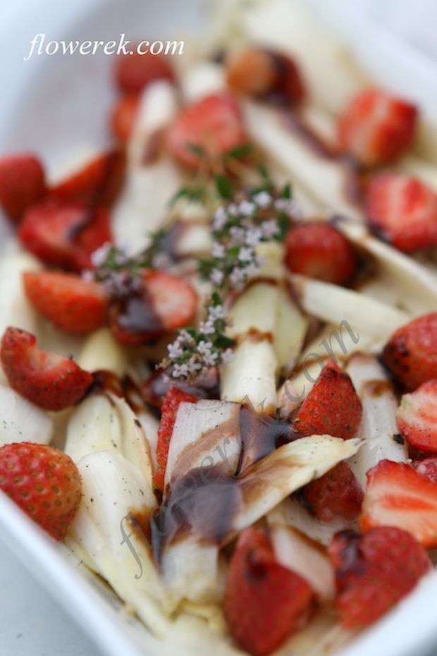 Spargel-Erdbeer Salat
