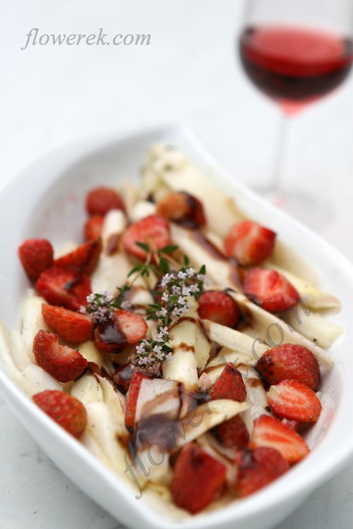 Spargel-Erdbeer Salat