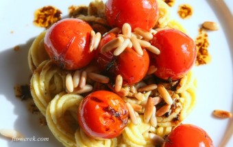 Schmortomaten mit Polenta