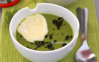Erbsen-Minz-Suppe