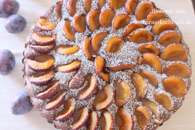 Pflaumen-Schoko-Tarte