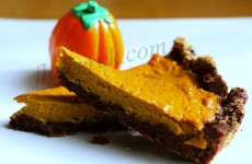 Kürbis-Schokoladen-Tarte