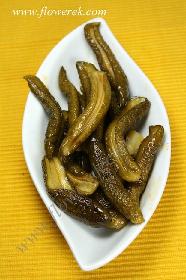 Krokodylki – scharf eingelegte Gurken mit Chili und Knoblauch
