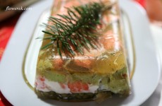 Lachs in Aspik