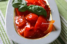 eingelegte geröstete Paprika