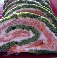 Spinat-Lachs-Rolle